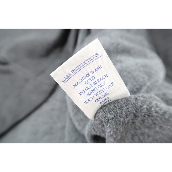 Free Fly Womens Medium Bamboo Fleece Cropped Hoodie Gray Athleisure‎ Yoga - Picture 5 of 10